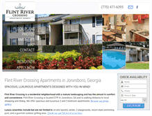 Tablet Screenshot of flintrivercrossing.com
